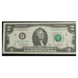 GEM BU 2 $ FEDERAL RESERVE NOTE