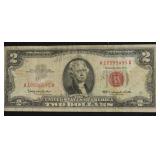TWO DOLLAR US LEGAL TENDER F INK