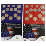 2014 MINT SET P D MINTS