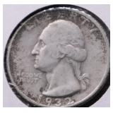 1932 WASHINGTON QUARTER XF
