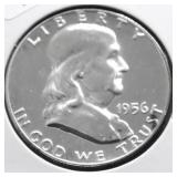 1956 PROOF FRANKLIN HALF DOLLAR