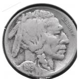 1919 D BUFFALO NICKEL VG