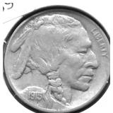 1915 BUFFALO NICKEL AU