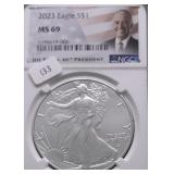 2023 NGC MS69 SILVER EAGLE