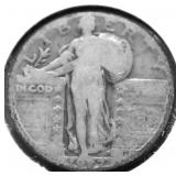 1927 STANDING QUARTER VG