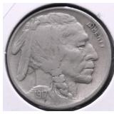 1917 BUFFALO NICKEL XF