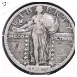 1919 STANDING QUARTER VF