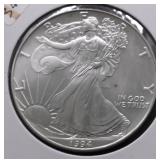 1994 SILVER EAGLE GEM