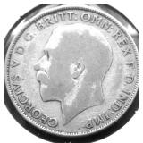 1924 G BRIT SILVER FLORIN VG