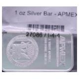 1OZ .999 SILVER BAR