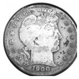 1900 S BARBER HALF DOLLAR G