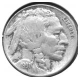 1931 S BUFFALO NICKEL XF
