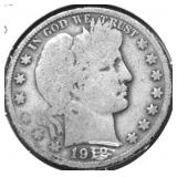 1912 D BARBER HALF DOLLAR G