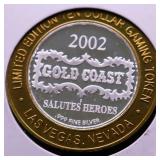 .999 SILVER CASINO CHIP