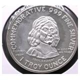 1 OZ .999 SILVER ROUND