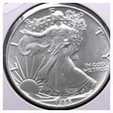 1988 SILVER EAGLE GEM