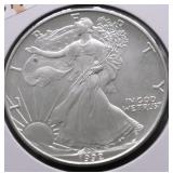 1992 SILVER EAGLE GEM