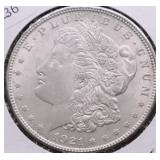 1921 CHOICE BU MORGAN DOLLAR