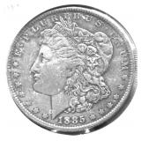 1885 O CHOICE BU TONER MORGAN DOLLAR