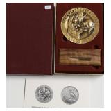 BROOKGREEN GARDENS MEDAL W BOX PAPERS