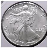 1986 SILVER EAGLE GEM