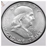 1961 D GEM BU FRANKLIN HALF DOLLAR