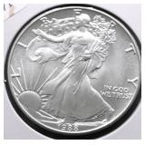 1988 SILVER EAGLE GEM