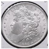 1884 O CHOICE BU MORGAN DOLLAR