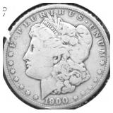 1900 O MORGAN DOLLAR VG