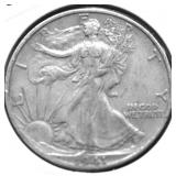 1941 KENNEDY HALF DOLLAR XF