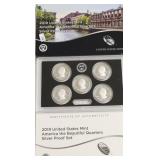 2019 SILVER PROOF QUARTER SET