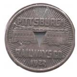 PITTSBURG RAILWAYS TRANSIT TOKEN XF