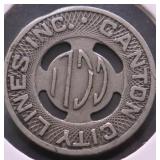 CANTON CITY TRANSIT TOKEN AU