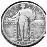 1927 STANDING QUARTER VF