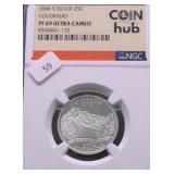 2006 S NGC PF69UC SILVER QUARTER