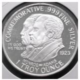 1 OZ .999 SILVER ROUND