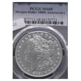 2021 D PCGS MS68 MORGAN DOLLAR
