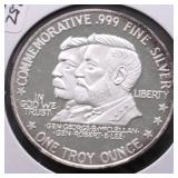 1 OZ .999 SILVER ROUND