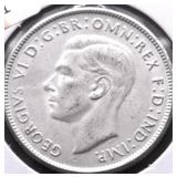 1947 CHOICE BU AUSTRALIA SILVER FLORIN