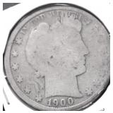 1900 BARBER HALF DOLLAR G