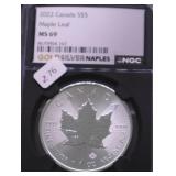 2022 NGC MS69 CANADA MAPLE LEAF