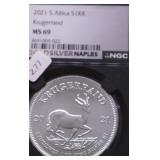2021 NGC MS69 KRUGERRAND