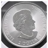 2020 CANADA FALCON 1/2 OZ .9999 SILVER ROUND