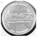 1 OZ .999 SILVER ROUND
