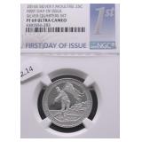 2016 S NGC PF69UC SILVER QUARTER