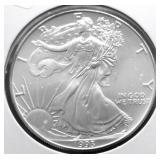 1993 SILVER EAGLE GEM