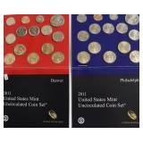 2011 MINT SET P D MINTS