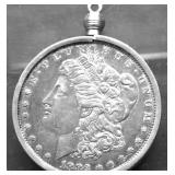 1883 MORGAN DOLLAR PENDANT