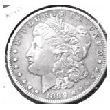 1899 O MORGAN DOLLAR MICRO O XF