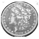 1899 O MORGAN DOLLAR XF